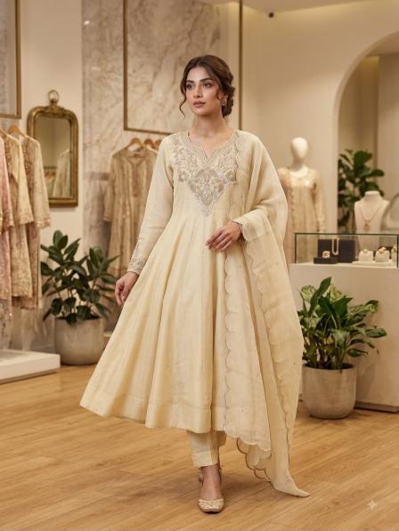 Krunique anarkali kurtis wholesale in mumbai